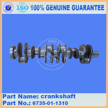 pc200-7 pc220-6 PC220-7 crankshaft 6735-01-1310